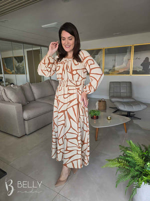 Vestido Cinthia Longo