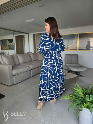 Vestido Cinthia Longo