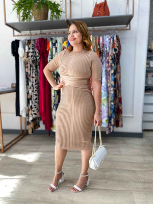 Vestido Daiane Tubinho em Tricô Modal
