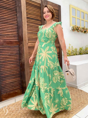 Vestido Darling Alça com Babado
