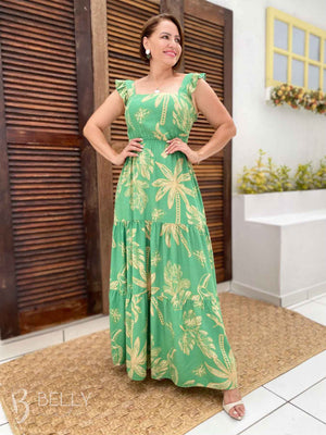 Vestido Darling Alça com Babado