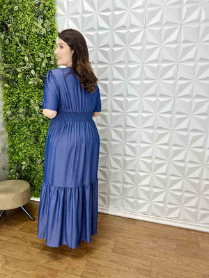 Vestido Dilma Longo Godê