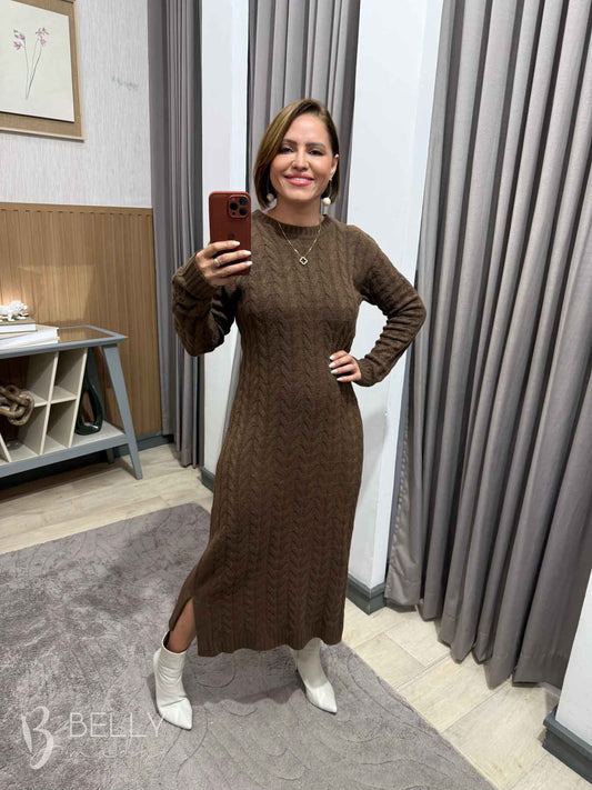 Vestido Ivani em Tricô Mousse