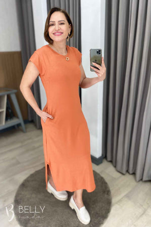 Vestido Joelma Muscle Max Midi