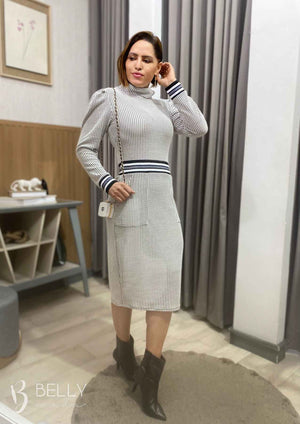 Vestido Katiusse Manga Longa