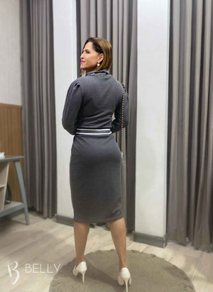 Vestido Katiusse Manga Longa