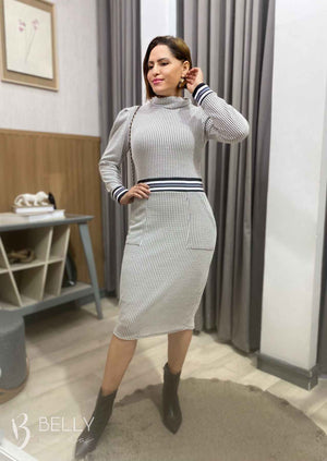 Vestido Katiusse Manga Longa