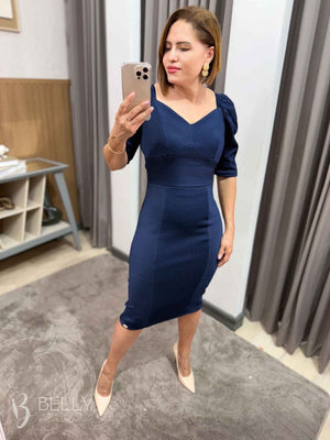 Vestido Leila Tubinho Midi