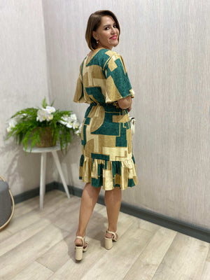 Vestido Lia com Babado