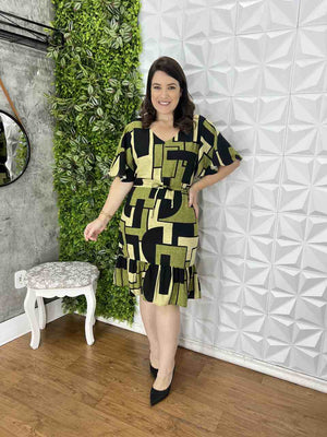 Vestido Lia com Babado