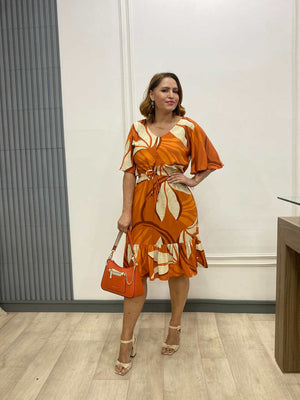 Vestido Lia com Babado