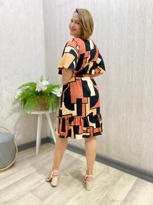 Vestido Lia com Babado