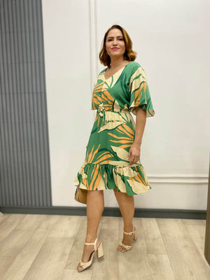 Vestido Lia com Babado