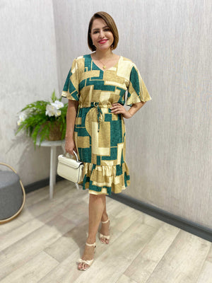 Vestido Lia com Babado