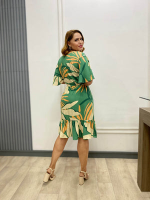 Vestido Lia com Babado