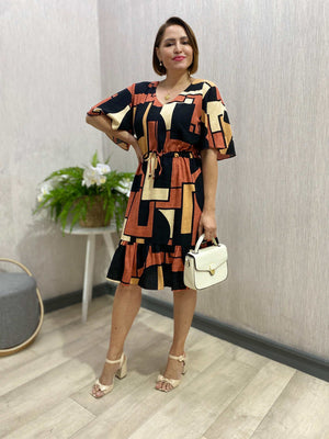 Vestido Lia com Babado