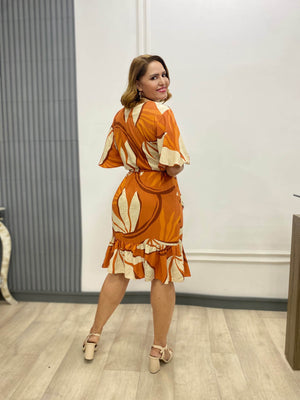 Vestido Lia com Babado