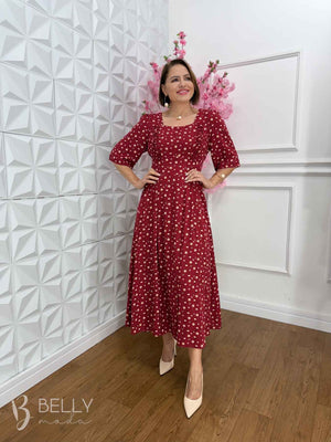 Vestido Liliane Max Midi