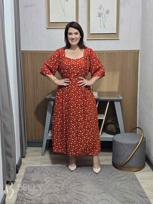 Vestido Liliane Max Midi