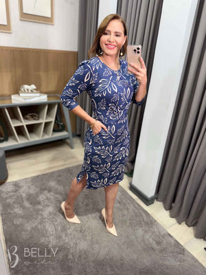 Vestido Lis com Detalhe Torcido Frontal