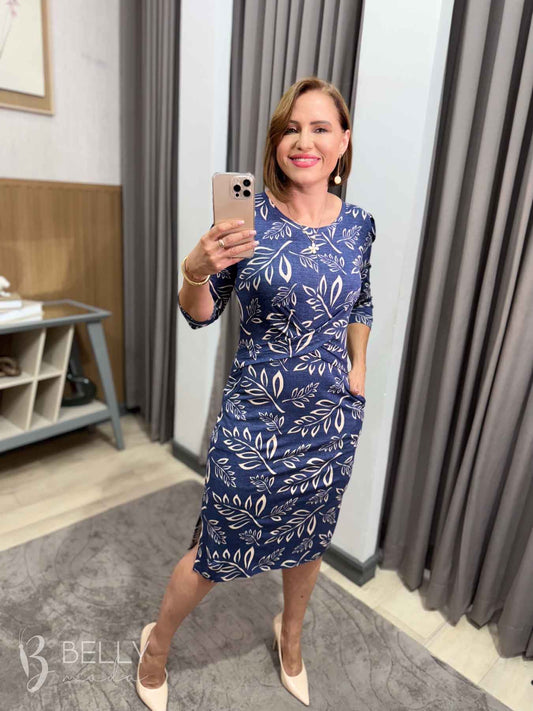 Vestido Lis com Detalhe Torcido Frontal