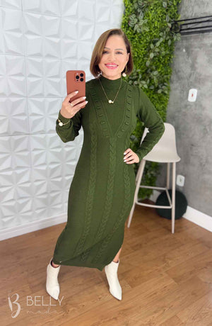 Vestido Mariana em Tricô