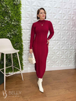 Vestido Mariana em Tricô