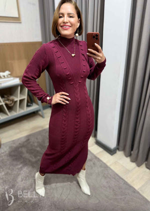 Vestido Mariana em Tricô