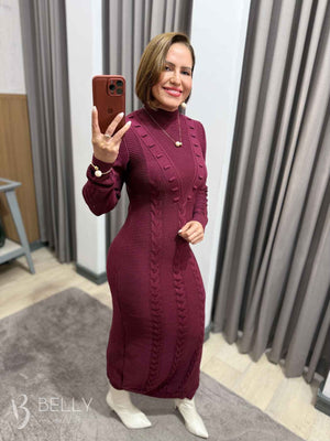 Vestido Mariana em Tricô