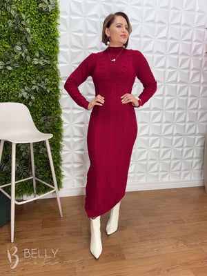 Vestido Mariana em Tricô