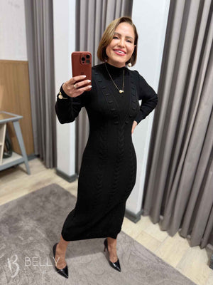 Vestido Mariana em Tricô