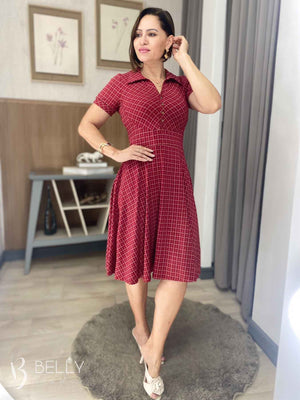 Vestido Patrícia Estampado