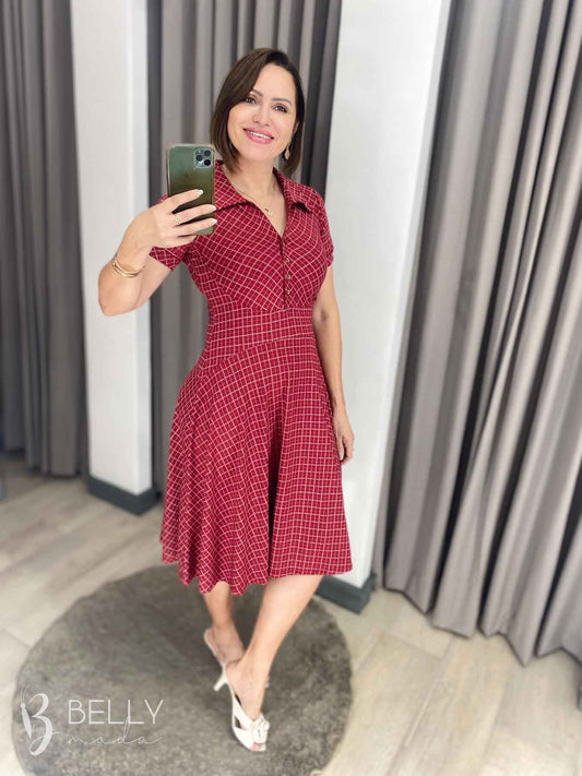 Vestido Patrícia Estampado