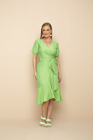 Vestido Plano Verde
