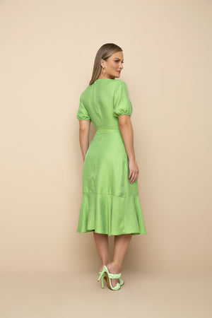Vestido Plano Verde