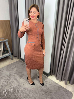 Vestido Rafaela Manga Longa