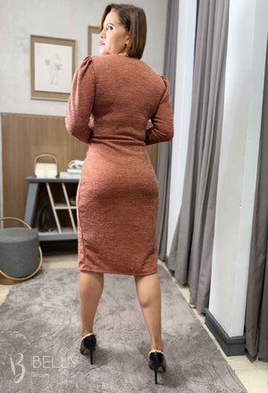 Vestido Rafaela Manga Longa