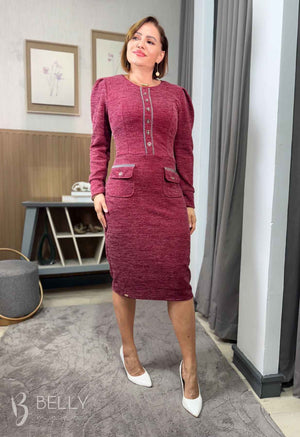 Vestido Rafaela Manga Longa