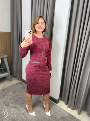 Vestido Rafaela Manga Longa