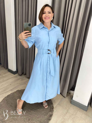 Vestido Samia Marrante Longo Elegante