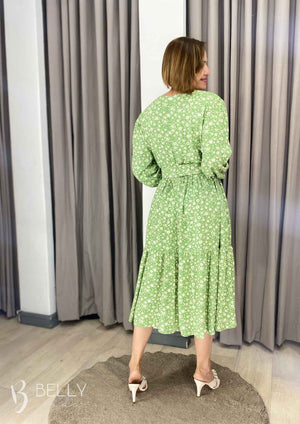 Vestido Sula Manga 3/4 com Cinto